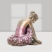 Resin copper craft accessories Nordic figurines living room cabinet resin decorations resting ballet girl statue for home decor