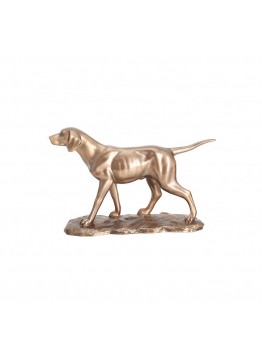 Nordic bulldog figurines decoration bronze resin statue gifts crafts living room cabinet dog statues home decor resin crafts