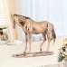 Resin Cast Copper Crafts Animal Sculpture horse decor Living Room Cabinet resin Decorations Horse Statues for home decor