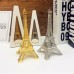 5PCS model ornaments home decorations birthday gift shooting props gold and silver Paris Eiffel Tower