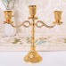 home decoration candlestick Wedding five-headed three-headed dinner hotel  table candlelight