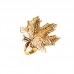 30PCS Wholesale Metal Leaf Ginkgo Leaf Maple Wedding Hotel Napkin Ring
