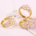 wholesale pearl napkin buckle metal wedding restaurant mouth cloth ring