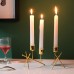 Nordic light luxury wrought iron candle holder creative retro home decoration romantic candlelight