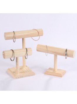 solid wood log creative bracelet display rack jewelry storage frame rack jewelry display props shelf