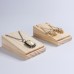 Solid wood pendant Jewelry necklace display stand