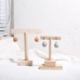 New handmade solid wood bar decorative wooden jewelry earrings frame display stand