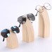 3 PCS Creative wood jewelry necklace display stand jewelry frame hanging jewelry shooting props cabinet curved display stand