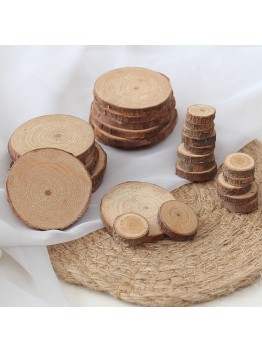Zakka wooden crafts DIY jewelry ornament auxiliary wood photography background props shooting