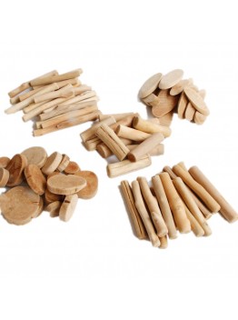 cross-border hot sale preservative handicraft raw material Wooden DIY material package driftwood chip sticks
